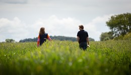 Farm walk at Bielgrange Farm
